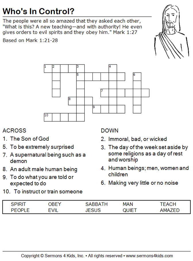 January 31st Children s Sunday School Lesson Bethel UMC